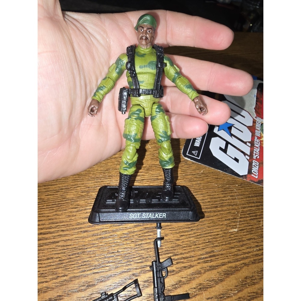 2021 GI JOE Retro LONZO STALKER WILKINSON WALMART EXCLUSIVE 3.75" FIGURE #2
